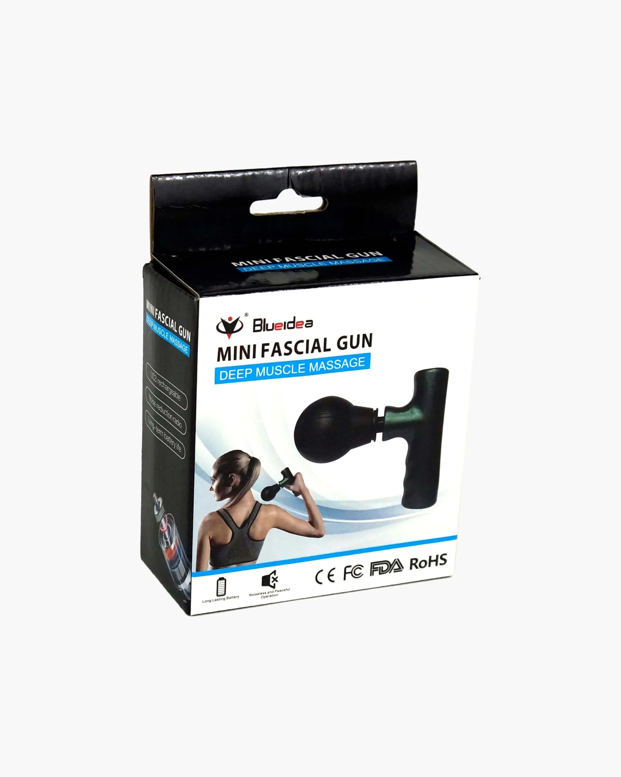 Mini Fascial Gun Deep Muscle Massager Mini Head and Face Massager