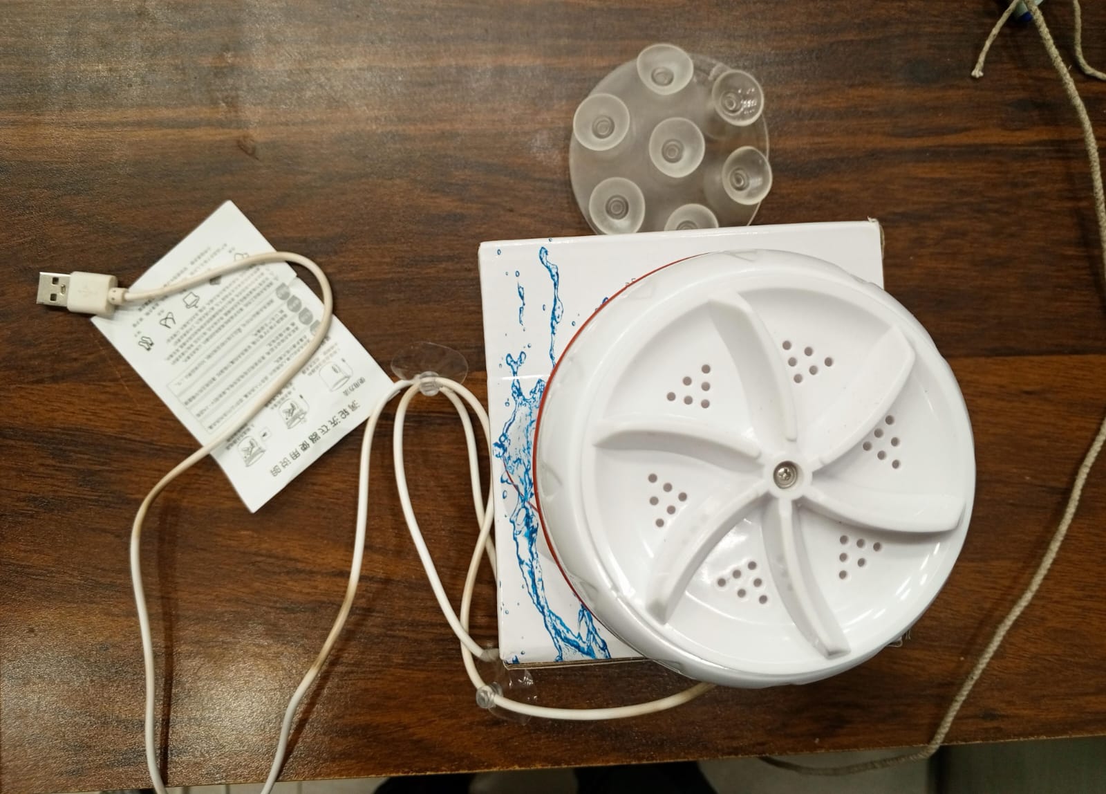 Ultrasonic Rotating Turbine Washing Machine