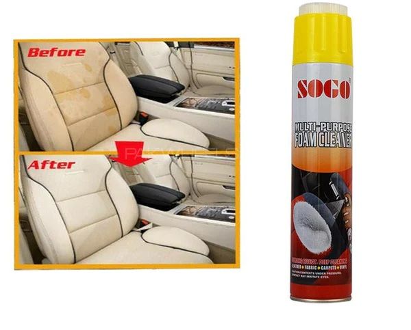 Sogo Multi-Purpose Like Fabric, Carpet, Leather, etc. Foam Cleaner – 650 ml