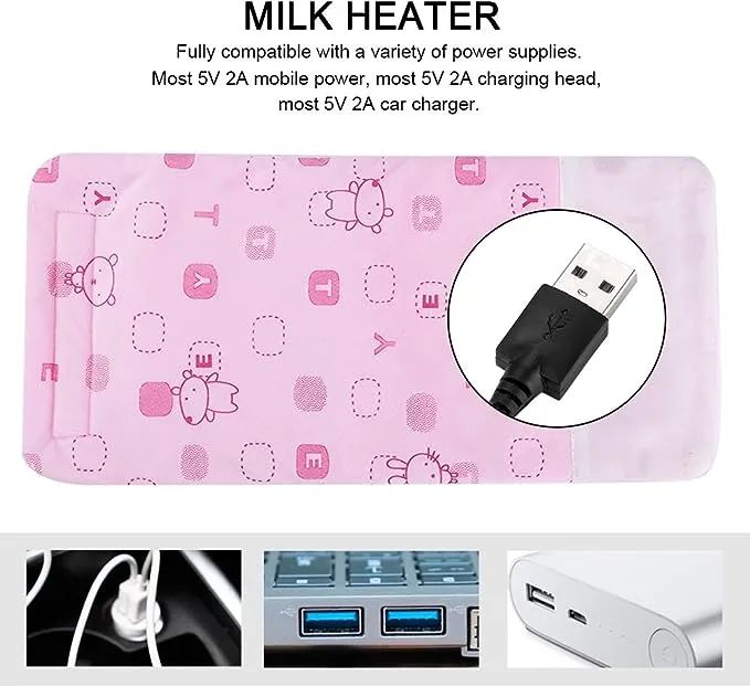 USB Milk Bottle Warmer Heater Multifunction Coffee Tea Mug Beverage Warming Bag Feeder Warmer